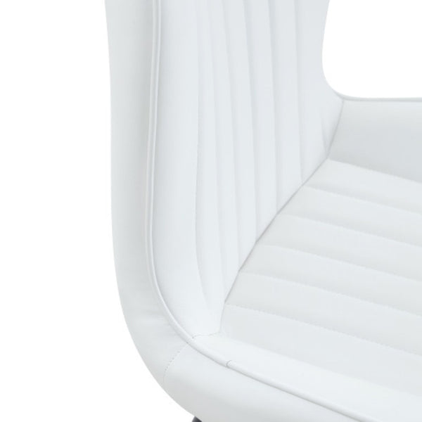 English Elm B0503a-Whb-2In1 Molded Foam Accent Chair Contoured Seat for Modern Home Office W2827P463634
