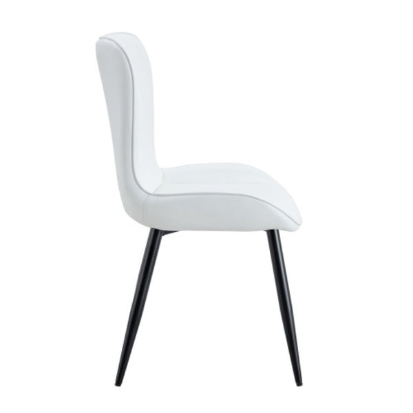 English Elm B0503a-Whb-2In1 Molded Foam Accent Chair Contoured Seat for Modern Home Office W2827P463634