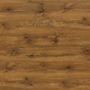 English Elm Modern Industrial Dining Table with Wood Grain Top and Black Metal Frame Seats Six W2827S00015