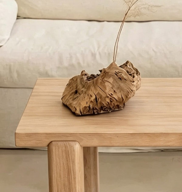 English Elm Cedar Square Coffee Table Solid Legs Vintage Grain Living Room Rustic Accent Wood W2853P567425