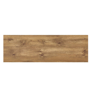 English Elm Console Table Slim V-base Entryway Piece with Wood Grain Finish for Modern Hallway Decor W2920P494444