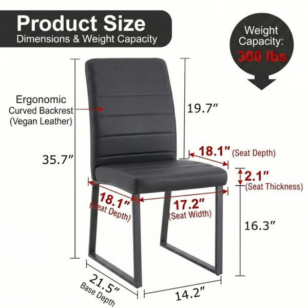 English Elm 31.5 Inch Round Dining Set Seats Four with PU Leather Chairs for Small Apartments Walnut / Black - A W2920S00207