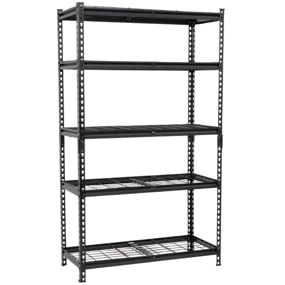 English Elm 5-tier Steel Garage Shelving Unit Boltless Setup 2250 Lb Capacity Adjustable Shed Storage W2932P373586
