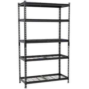 English Elm 5-tier Steel Garage Shelving Unit Boltless Setup 2250 Lb Capacity Adjustable Shed Storage W2932P373586