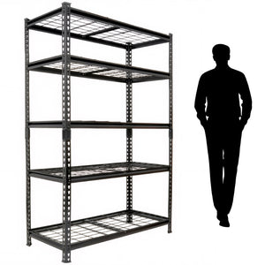 English Elm 5-tier Steel Garage Shelving Unit Boltless Setup 2250 Lb Capacity Adjustable Shed Storage W2932P373586