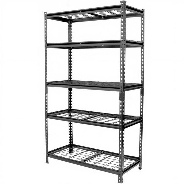 English Elm 5-tier Steel Garage Shelving Unit Boltless Setup 2250 Lb Capacity Adjustable Shed Storage W2932P373586