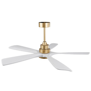 English Elm Hot 52 Inch Sycamore Blade Ceiling Fan Dimmable LED Remote Bedroom Living Room W2991P334794