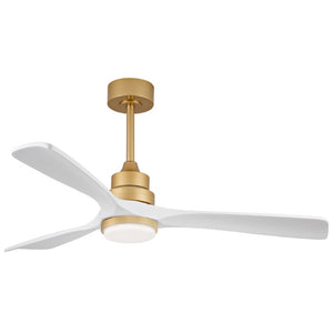 English Elm Hot 52 Inch Sycamore Wood Blade Ceiling Fan Dimmable LED Remote DC Motor W2991P334800