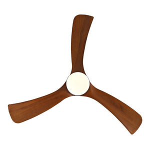 English Elm Hot 42 Inch Sycamore Wood Blade Ceiling Fan with LED Light and Remote Control Black 3 Blades - B W2991P407791