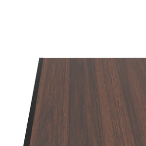 English Elm Industrial Two Person Dining Set with Wine Rack Storage for Small Space Kitchens W3064P529681
