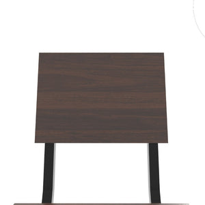 English Elm 3 Piece Industrial Counter Height Pub Set with Shelving for Kitchen or Balcony Bar W3064P536659