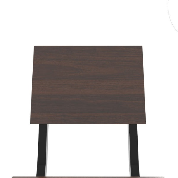 English Elm 3 Piece Industrial Counter Height Pub Set with Shelving for Kitchen or Balcony Bar W3064P536659