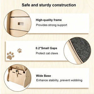 English Elm Cat Exercise Wheel Large Indoor Running Treadmill with Detachable Carpet Quiet Sturdy W3101P481727