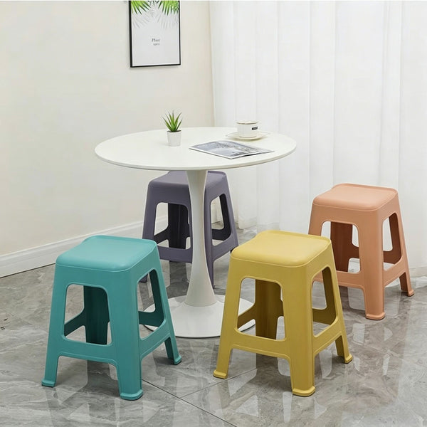 English Elm 10 Pack Colorful Polypropylene Stackable Stools Flexible Classroom Seating Bpa Free W3101P484956
