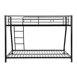 English Elm Metal Bunk Bed with Powder-coated Steel Frame for Kids or Guest Rooms Industrial W311P503138