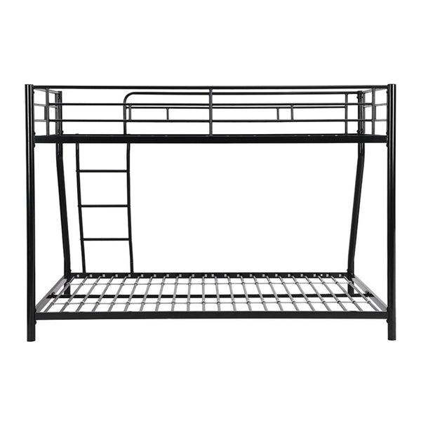 English Elm Metal Bunk Bed with Powder-coated Steel Frame for Kids or Guest Rooms Industrial W311P503138