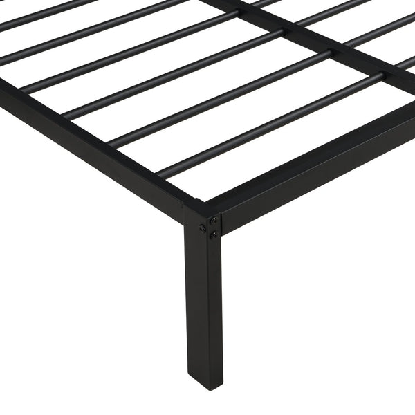 English Elm Metal Twin Over Bunk Bed with LED Lighting Built-In Desk and Storage Shelves W311S00067