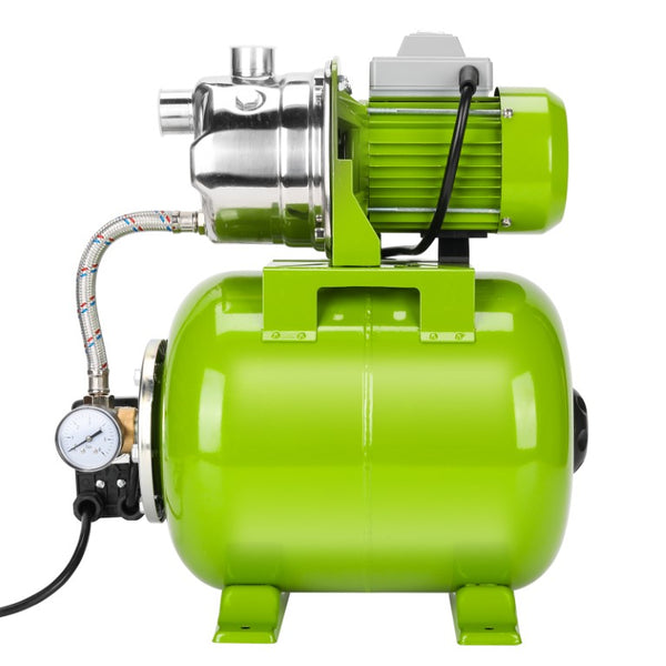 English Elm 1.6Hp Stainless Steel Jet Well Pump with 5 Gallon Pressure Tank for Home Irrigation W3131P569120