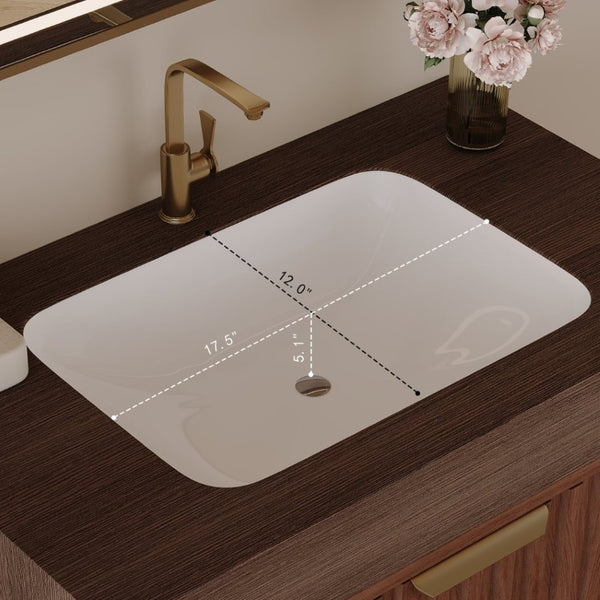 English Elm 30 Inch Floating Bathroom Vanity with Sintered Stone Basin and Soft Close Drawers Brown, Walnut W3136S00133