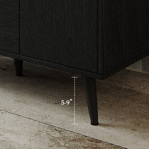 English Elm 36 Inch Freestanding Bathroom Vanity with Sintered Stone Top Ceramic Sink Spa Style W3136S00167