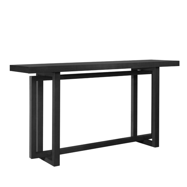 English Elm 59" Slim Mdf Console Table Scratch Resistant Surface for Entryway Hallway or Foyer W3137P294536
