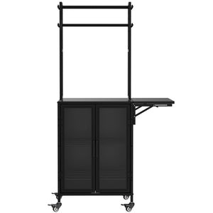 English Elm 3d Printer Stand Heavy Duty Rolling Cart Filament Storage Cabinet Workshop Studio W3190P489409