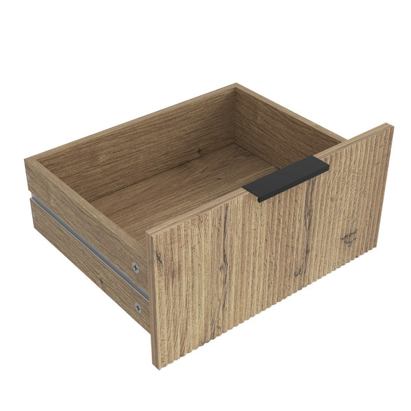 English Elm Modern Nine Drawer Mdf Storage Cabinet Low Profile Dresser for Bedroom or Entryway W3226P279087