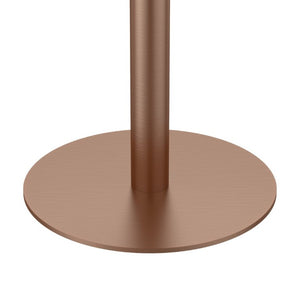 English Elm 31.5Square Sintered Stone Tulip Dining Table Marble Look Pedestal Base Seats Four Pink / Rose Gold W3316P482262