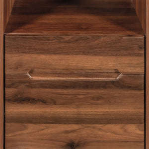 English Elm Kitchen Farmhouse Hutch Buffet with Microwave Stand Drawers and Pantry Storage W331P440565