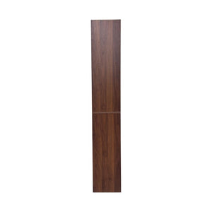 English Elm Open Cubby Shelving Unit with 4 Drawers Tall Freestanding Modern Display Cabinet W331P457149