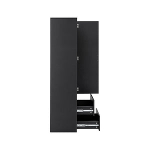 English Elm Standard Freestanding Pantry Cabinet with Door and Drawers for Kitchen or Dining W331P469809