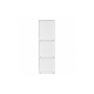 English Elm Tall Narrow Pantry Cabinet Freestanding Six Drawer White Kitchen Food Organizer W331P478441