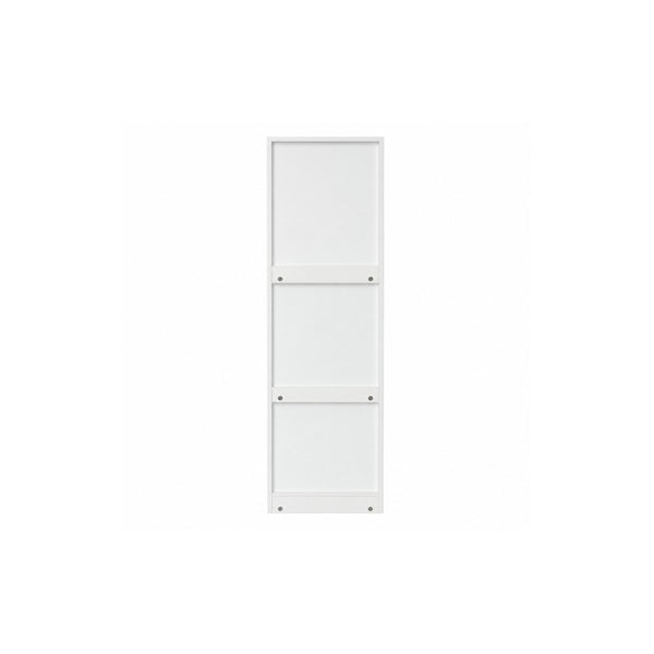 English Elm Tall Narrow Pantry Cabinet Freestanding Six Drawer White Kitchen Food Organizer W331P478441