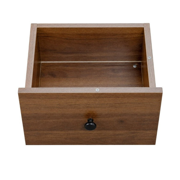 English Elm Tall Freestanding Kitchen Pantry with Glass Door Open Shelves and Microwave Storage W331P500687