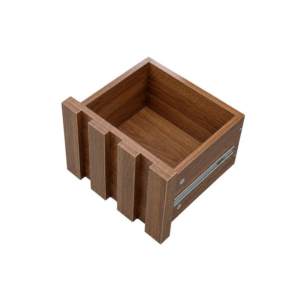 English Elm 5-Tier Slim Bookcase with Secret Drawer Melamine Shelving Unit for Office or Living Room W331P500688