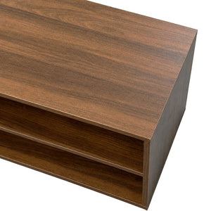 English Elm Stackable Wall Mounted Cabinet Melamine Finish Modular Storage for Home or Office W331P533250