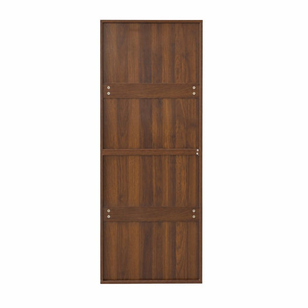 English Elm Tall Fluted Glass Door Pantry Cabinet with Drawers for Kitchen or Dining Room W331P533616