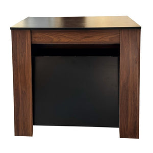 English Elm Multifunctional Extending Console Dining Table Seats Guests in Any Living Space W331S00226
