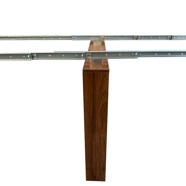 English Elm Multifunctional Extending Console Dining Table Seats Guests in Any Living Space W331S00226