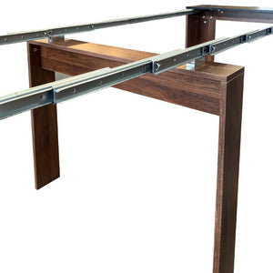 English Elm Multifunctional Extending Console Dining Table Seats Guests in Any Living Space W331S00226