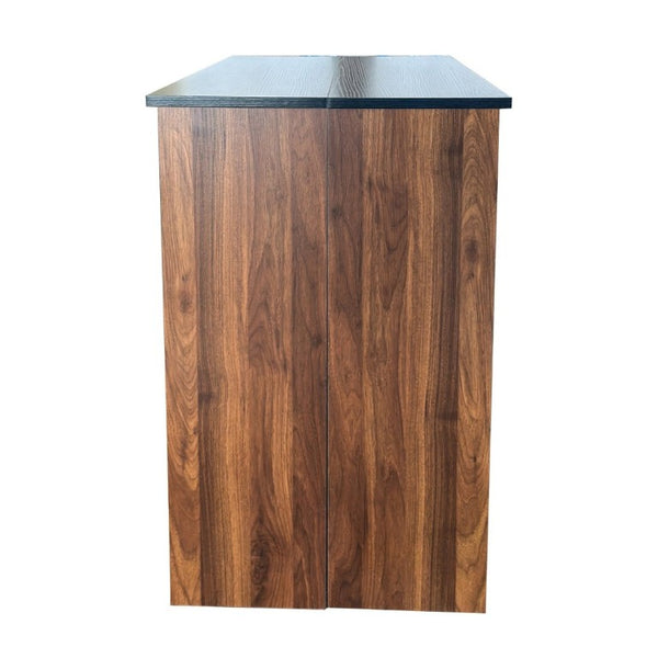 English Elm Multifunctional Extending Console Dining Table Seats Guests in Any Living Space W331S00226