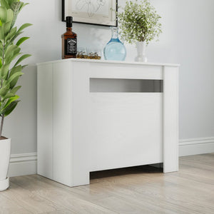 English Elm Dining Table Extendable Console Expands to 118 Inches for Elegant Entertaining White W331S00240