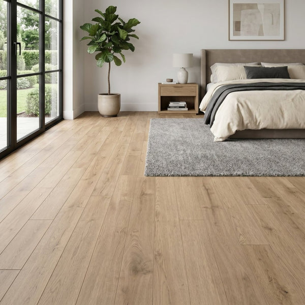English Elm Peel and Stick Vinyl Plank Flooring Waterproof Wood Look Self Adhesive Diy Floor Tiles Grain Yellow W347P507551