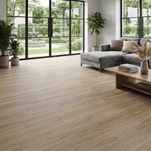 English Elm Peel and Stick Vinyl Plank Flooring Waterproof Wood Look Self Adhesive Diy Floor Tiles Grey Ash W347P507552