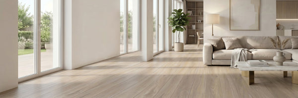 English Elm Peel and Stick Vinyl Plank Flooring Waterproof Wood Look Self Adhesive Diy Floor Tiles Grey Ash W347P507552