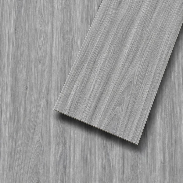 English Elm Peel and Stick Vinyl Plank Flooring Waterproof Wood Look Self Adhesive Diy Floor Tiles Dark Grey W347P507553