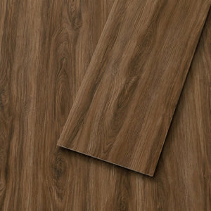 English Elm Peel and Stick Vinyl Plank Flooring Waterproof Wood Look Self Adhesive Diy Floor Tiles Brown W347P507554