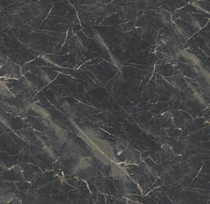 English Elm Peel and Stick Pvc Floor Tiles Large Format Rigid Self-adhesive Marble Look 80 Sq Ft Black Marble W347P507556