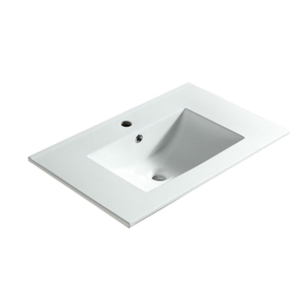 English Elm 120 Ceramic Basin Large Format Glossy Cupc Certified Modern Bathroom Sink Wide Rim W3520P420805