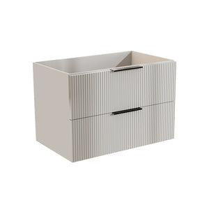 English Elm 30 Inch Floating Gray Bathroom Vanity with Soft Close Drawers and Pipe Cutout Antique Gray W3520P503892